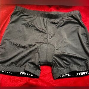 Black Men's Performance Boxer Briefs